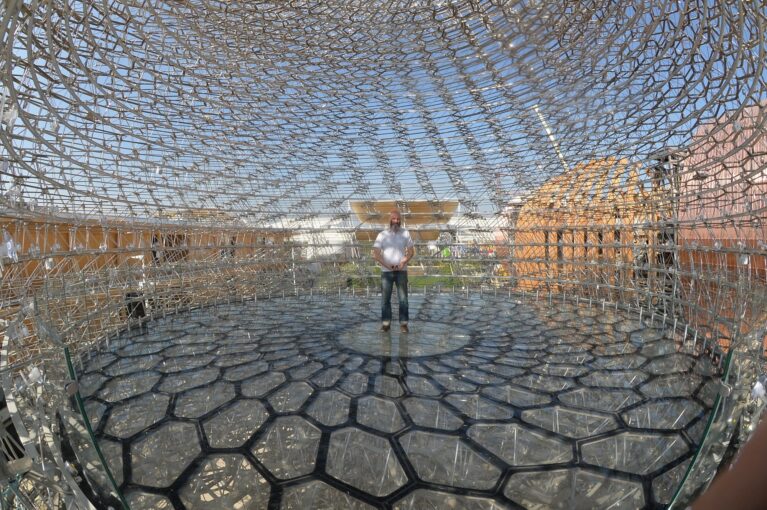 The Hive UK Pavilion Milan | Wolfgang Buttress