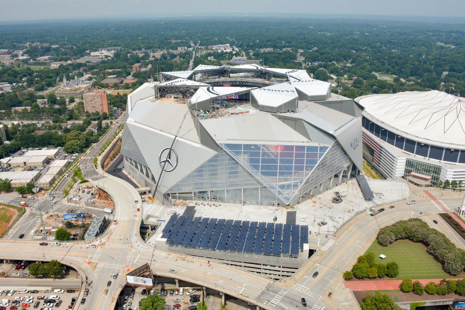 tour of atlanta falcons stadium