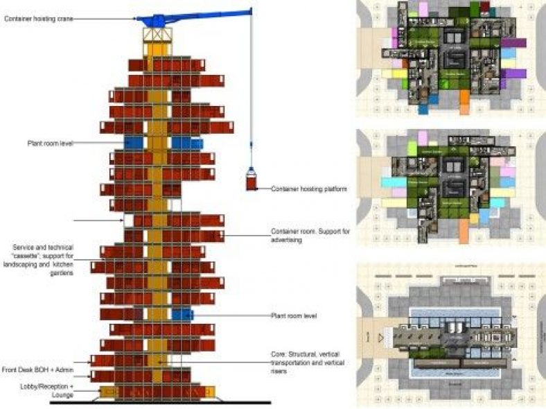 Recycle Grid Structure | OVA Studio ltd - Arch2O.com