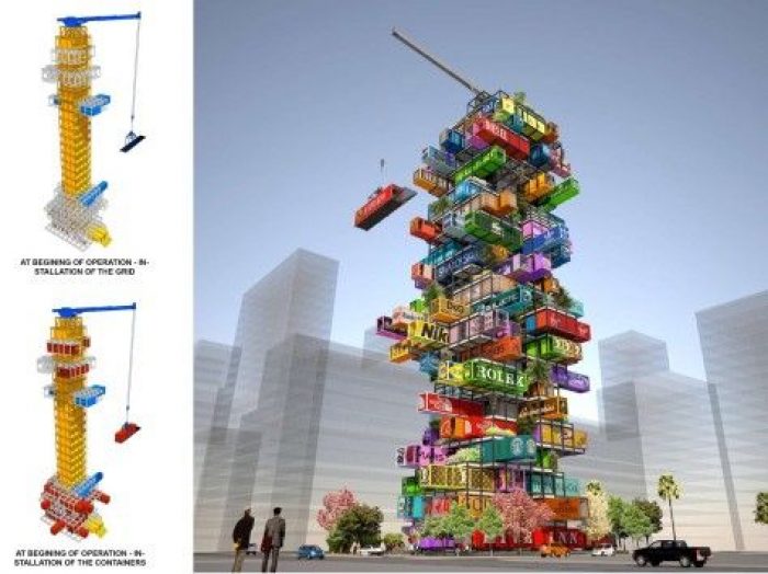 Recycle Grid Structure | OVA Studio ltd - Arch2O.com