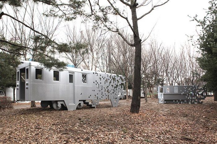 Arch2O-Train Dispersion Sculpture-Yong Ju Lee7 Train Dispersion Sculpture