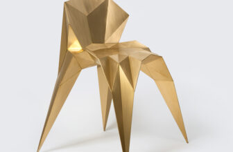 brass bowie chair