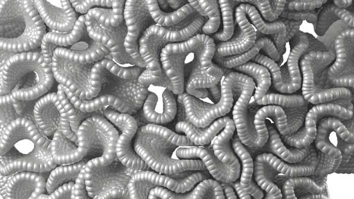 3D printed floraform nervous system