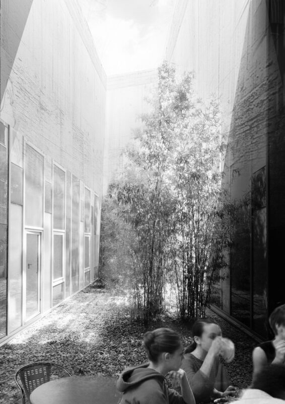 8 sunken space full of light