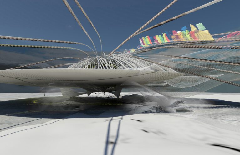 The Artificial Snow Cave Hut by Margot Krasojevic