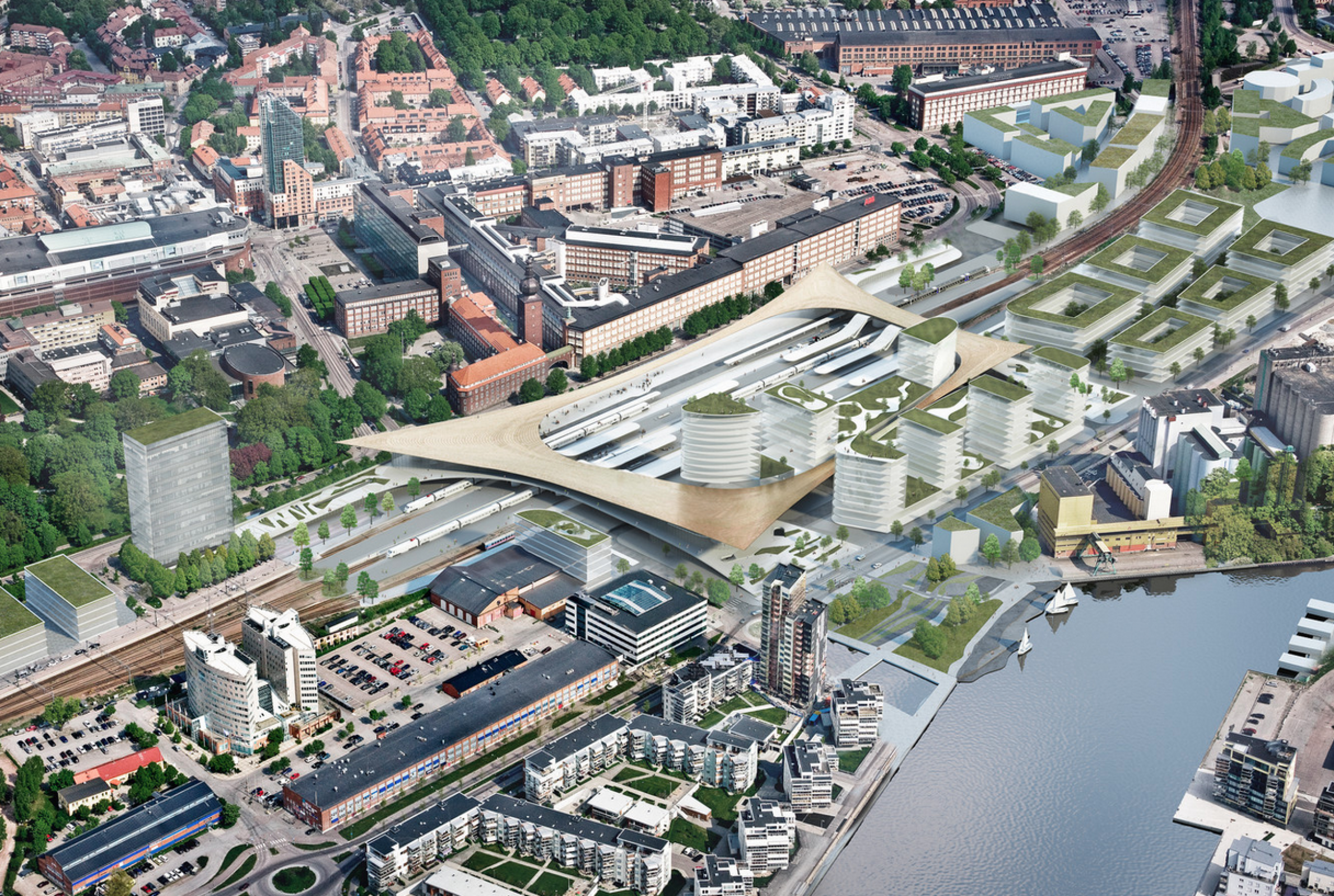 Västerås Travel Center | BIG Architects - Arch2O.com