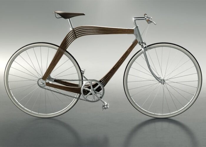 Wooden composite bike by AERO dezeen 784 5