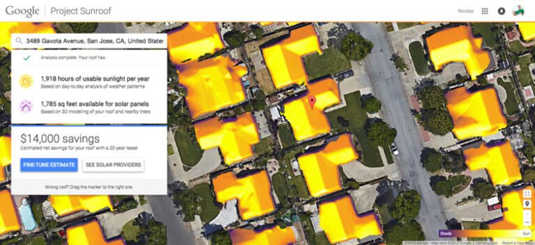 Google launches: Project Sunroof in 3 cities