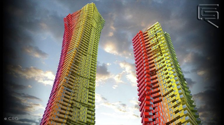 Shipping Container Skyscraper | CRG Architects