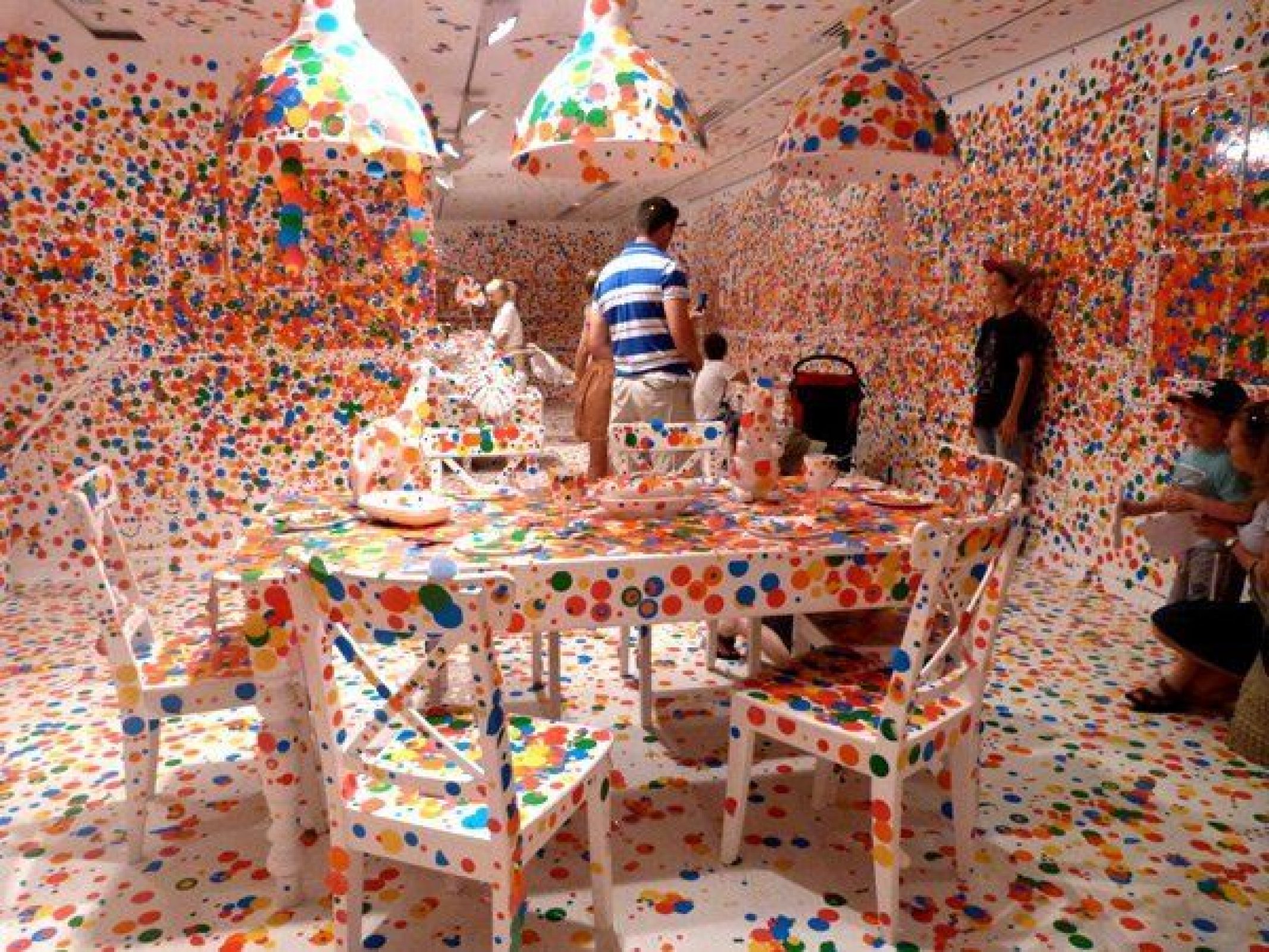 The Obliteration Room Yayoi Kusama