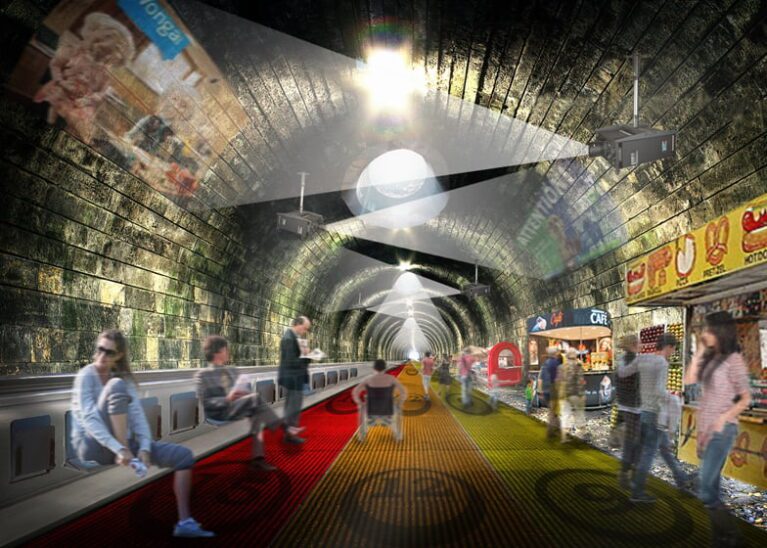 Travelators to Replace London's Underground Trains ? | NBBJ