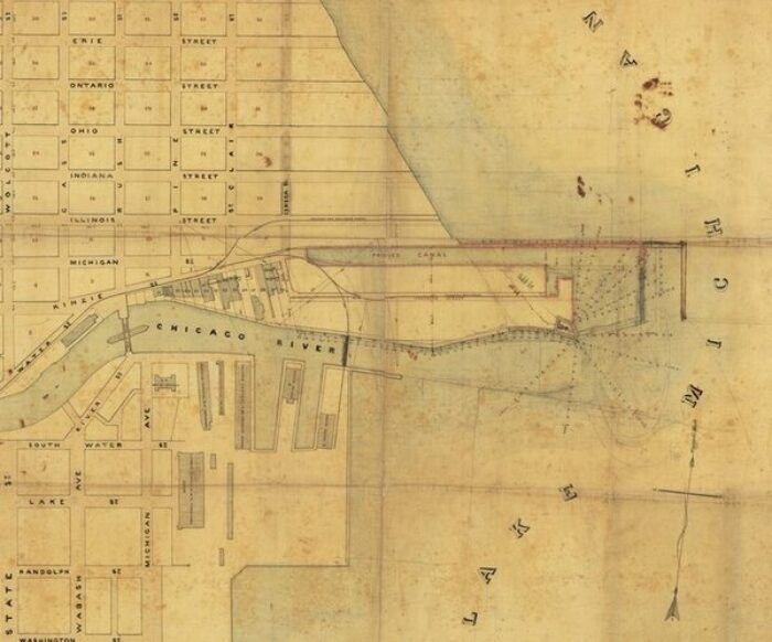 39 Old Maps Review the 180 Year Long History of Chicago