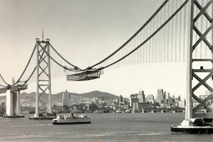 Western Span under Construction