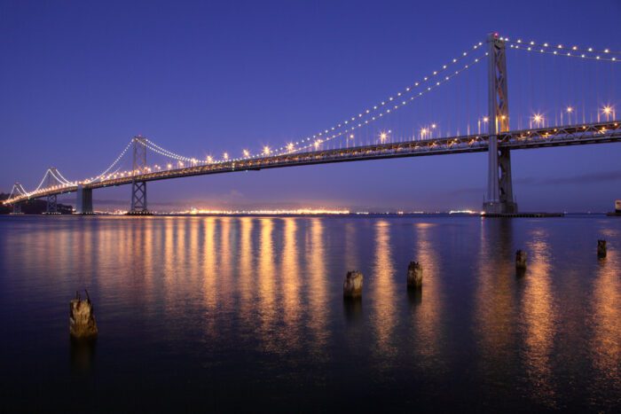 Western Span at Night