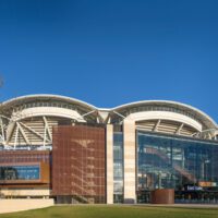 Public CoxArchitecture WalterBrooke HamesSharley AdelaideOvalRedevelopment PhotoJohnGollings