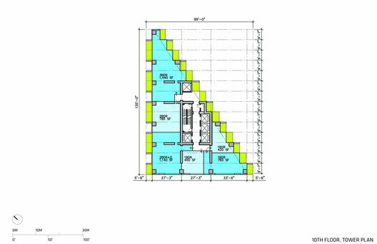 10th floor tower plan