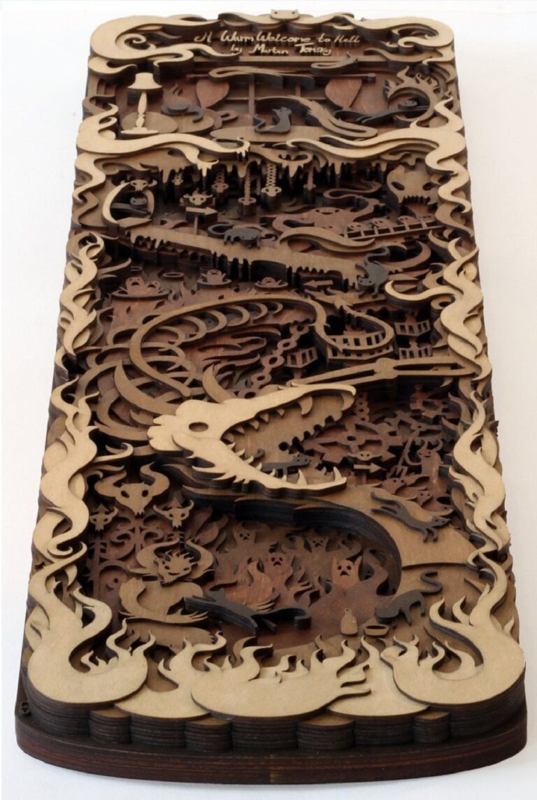 Laser-Cut Tales | By Artist Martin Tomsky
