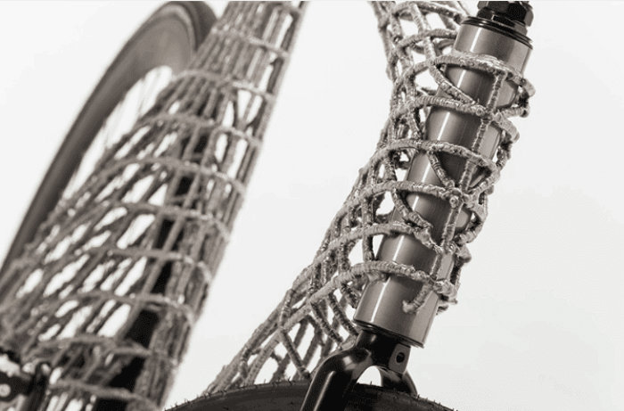 3D print stainless steel arc bicycle11