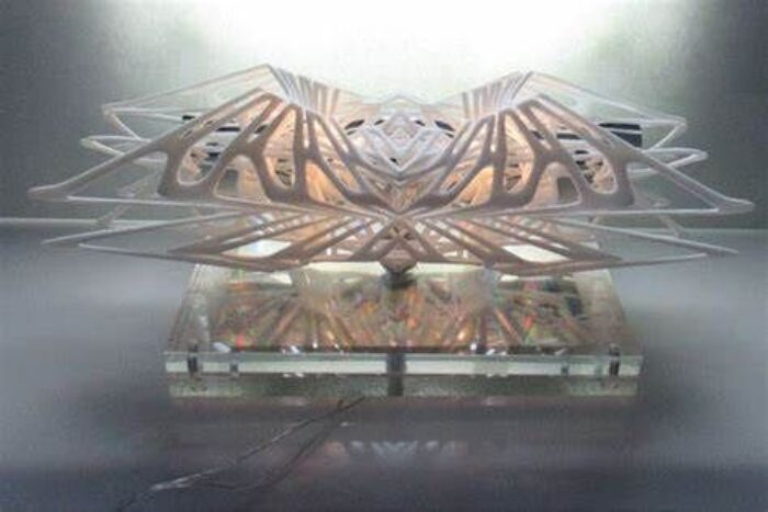 3D Printed Dichroic Light Diffuser | Margot Krasojević