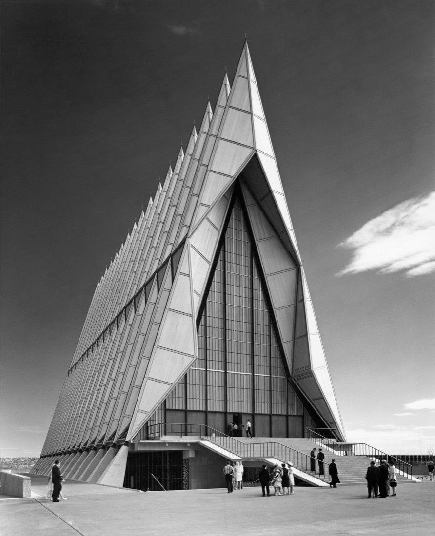 huiswerk maken anker G US Air Force Academy Chapel | SOM - Arch2O.com