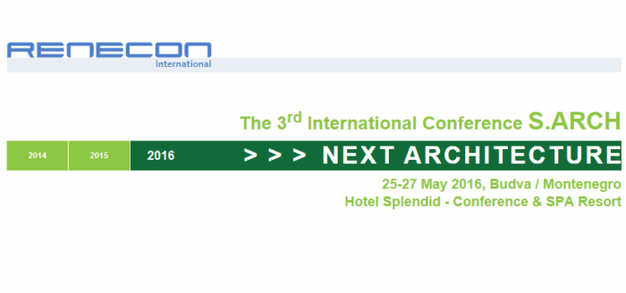 Why You Should Attend The 3rd International Conference S.ARCH 2016