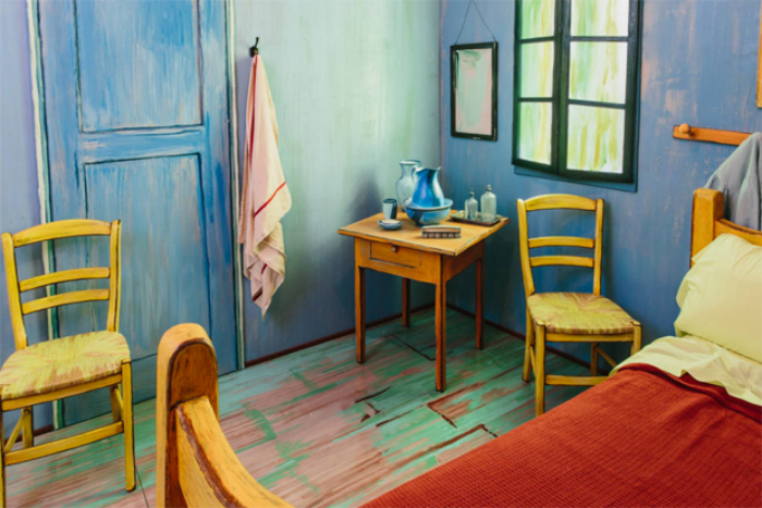 You can now live like Van Gogh in 'The Bedroom'.