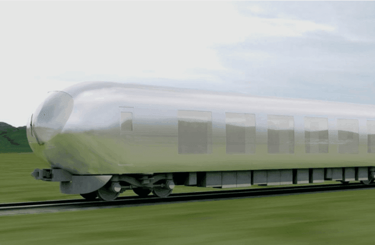 SANAA's Seijima Designs 'Invisible Train' Japanese Express Train