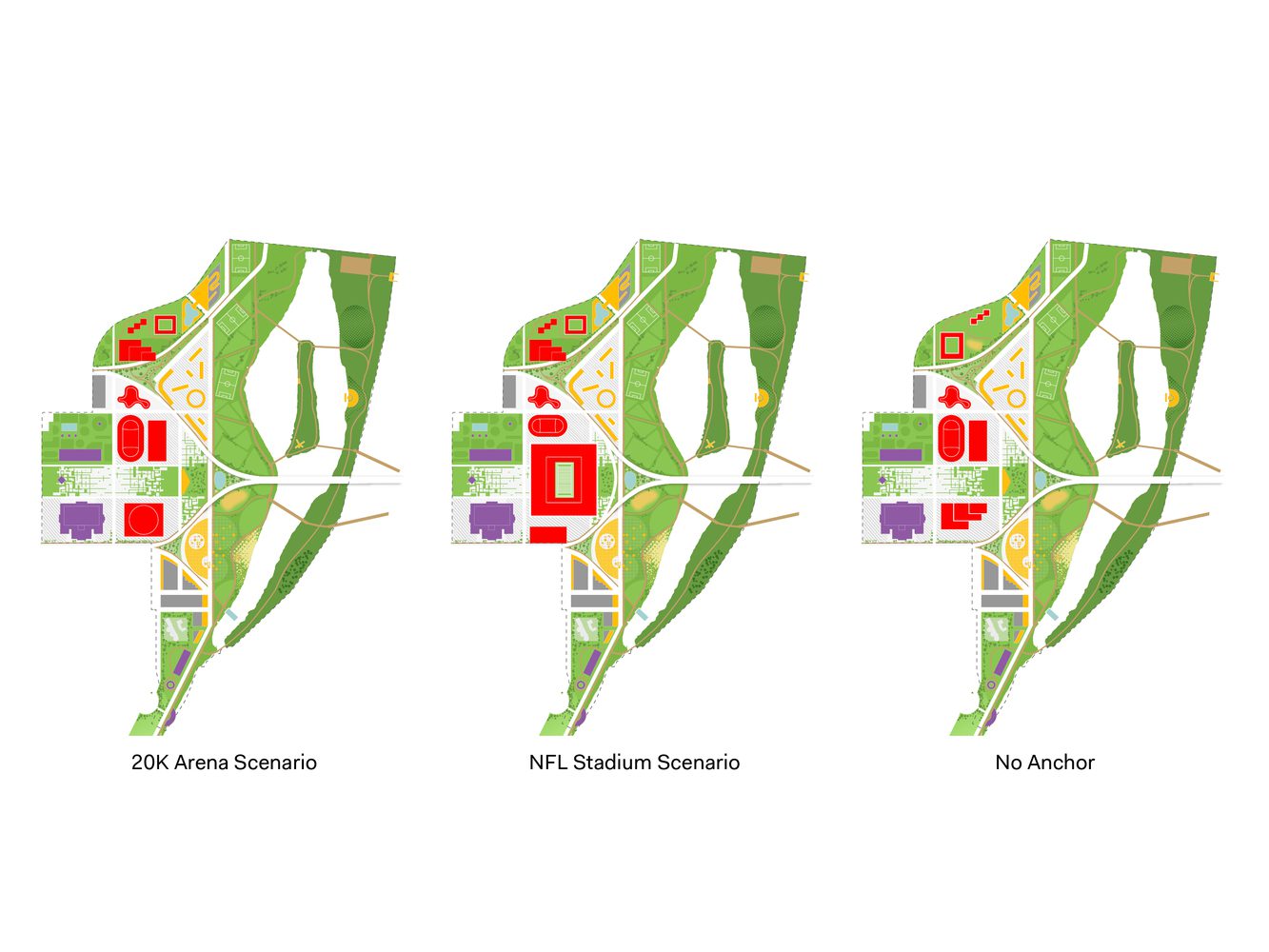 03 Stitch Design Concept Plan Options Copyright OMA