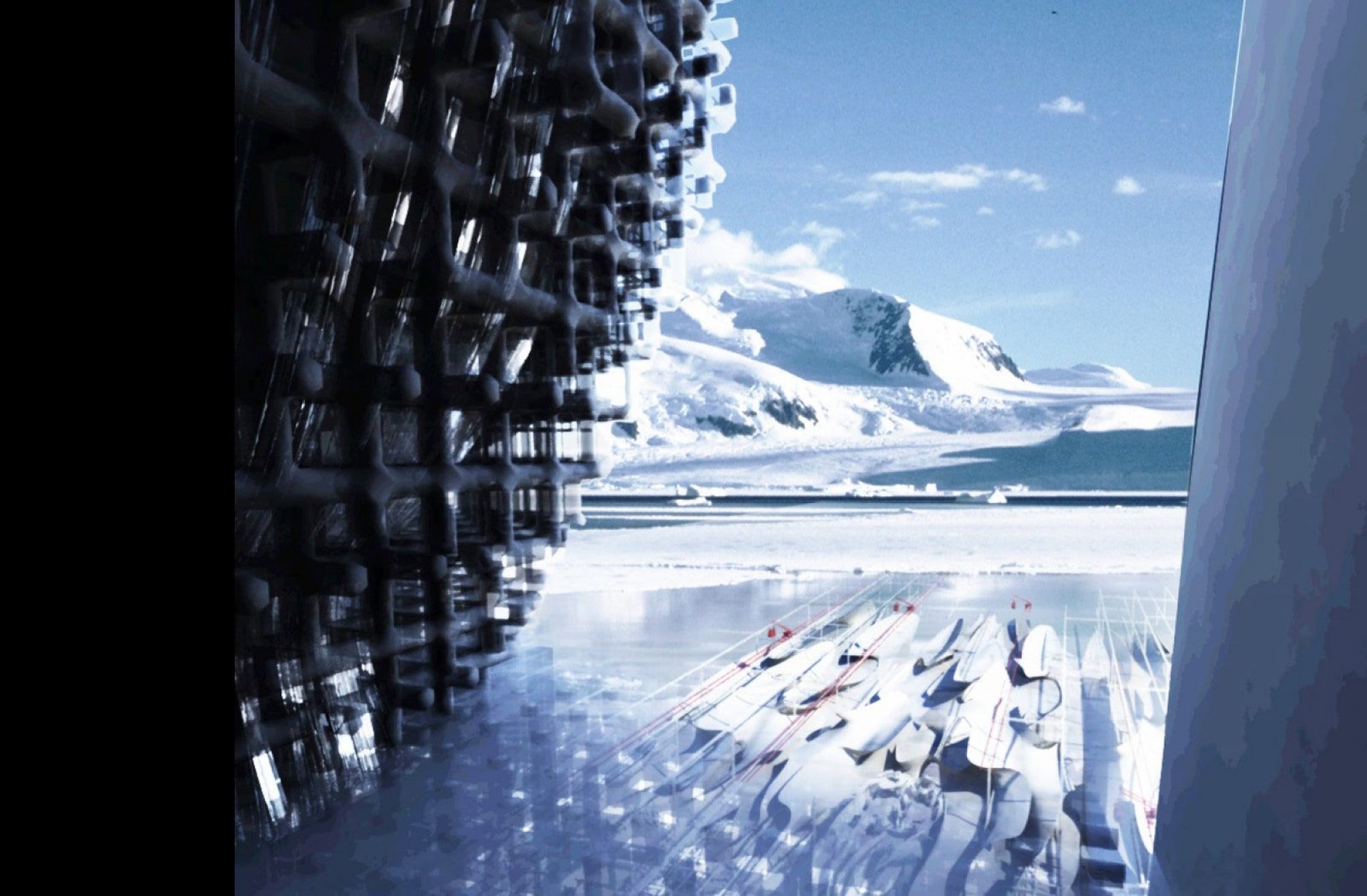 Hanu Rasida Antarctica: RE-Cyclical | Studio Hani Rashid at the IOA - Arch2O.com