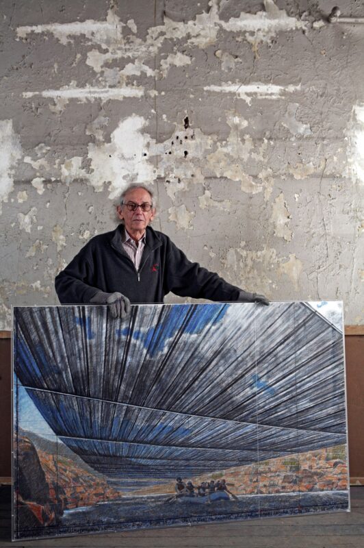 Monumental Installation over the Arkansas River | Christo and Jeanne-Claude