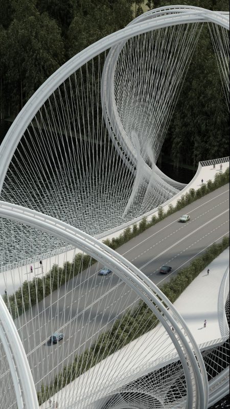 Arch2O-The San Shan Bridge for the 2022 Winter Olympics in Beijing-Penda27