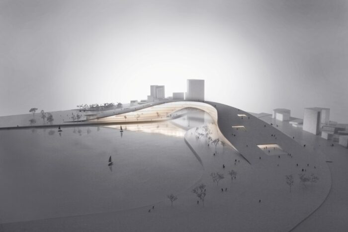 The Moon Bridgeو The Kaohsiung Maritime and Culture Center Competition Proposal | JAJA Architects