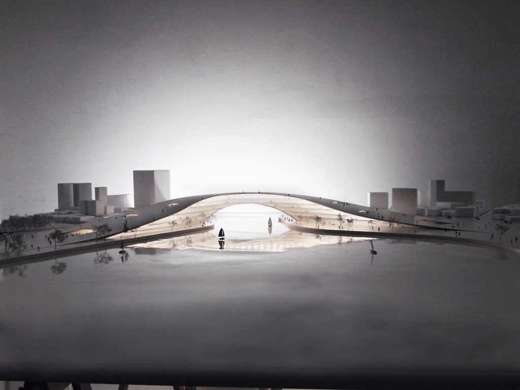The Moon Bridgeو The Kaohsiung Maritime and Culture Center Competition Proposal | JAJA Architects