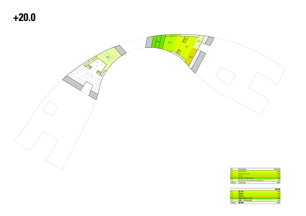 The Moon Bridgeو The Kaohsiung Maritime and Culture Center Competition Proposal | JAJA Architects