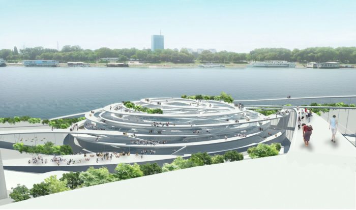 Beton Hala Waterfront Center | Sou Fujimoto Architects