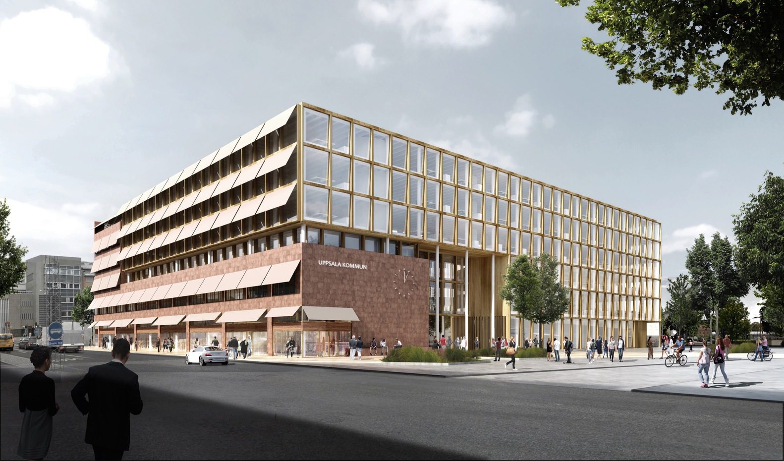 New Town Hall Uppsala Street