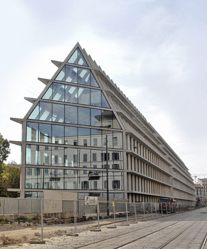 fondazione feltrinelli herzog de meuron milan designboom 500
