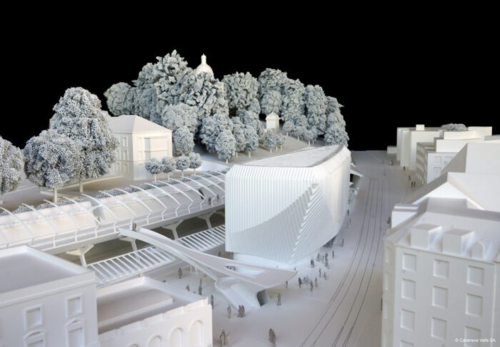 Modellfoto Stadelhoferplatz Modellfoto Stadelhoferplatz