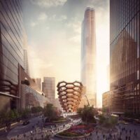 View of the Public Square and Gardens Looking South from 33rd St. courtesy of Forbes Massie Heatherwick Studio