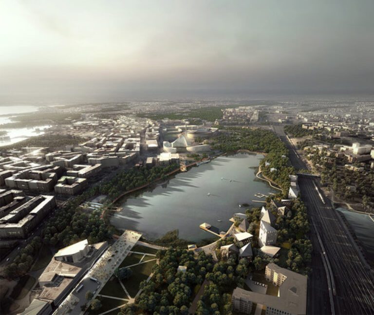 Transformation of Helsinki's Töölönlahti Bay into "Citizens' Park" | COBE and Lundén Architecture