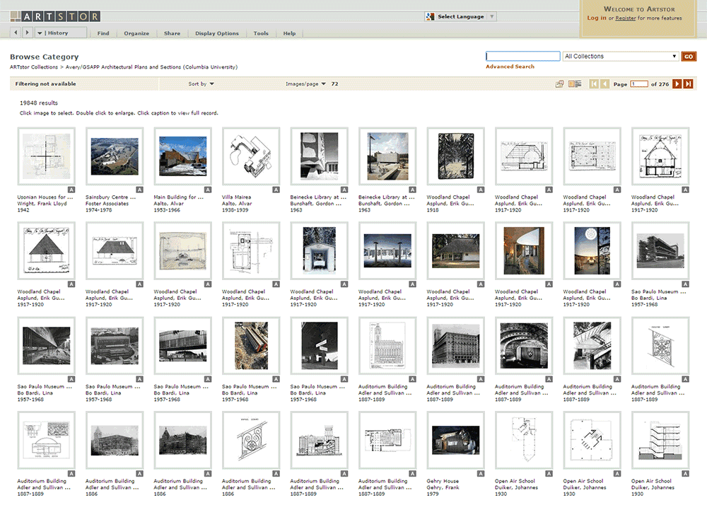 Columbia GSAPP Online Catalogue