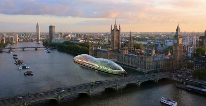 Gensler Architects relocate the British MPs on the River Thames