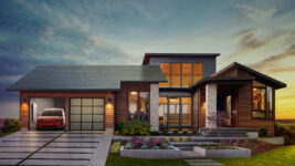tesla energy launch design news solar panels dezeen hero