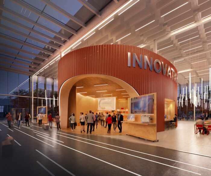 CardiffUniversity InnovationCentral HawkinsBrown Architects 001 Night CardiffUniversity InnovationCentral HawkinsBrown Architects 001 Night