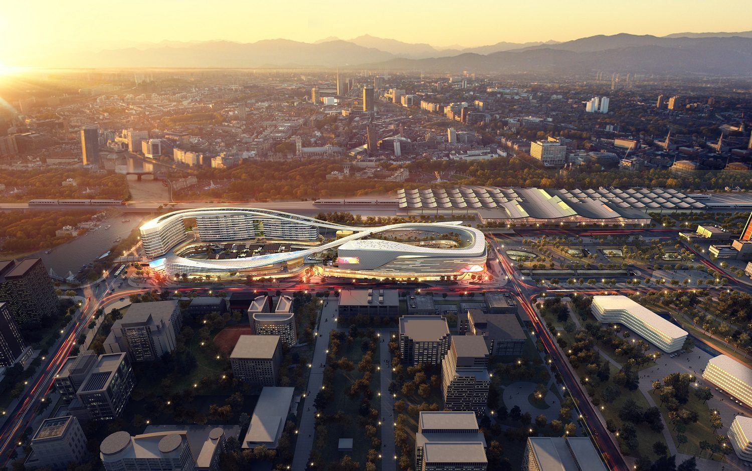 Sanya Integrated Commercial and Transportation Hub Sanya China designed by Aedas (2)