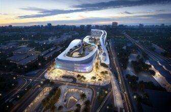 Sanya Integrated Commercial and Transportation Hub Sanya China designed by Aedas (3)
