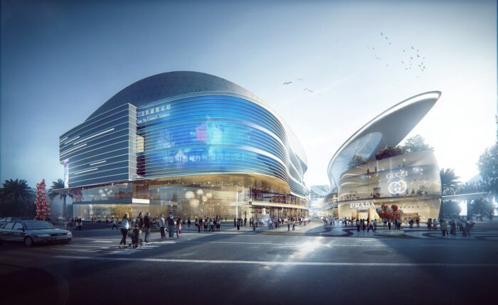 Sanya Integrated Commercial and Transportation Hub Sanya China designed by Aedas (6)