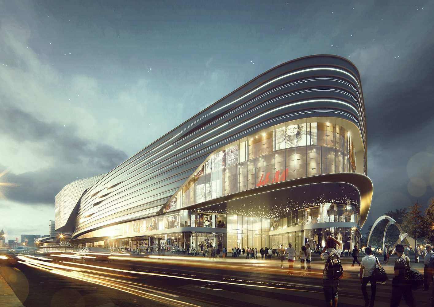 Sanya Integrated Commercial and Transportation Hub Sanya China designed by Aedas (8)