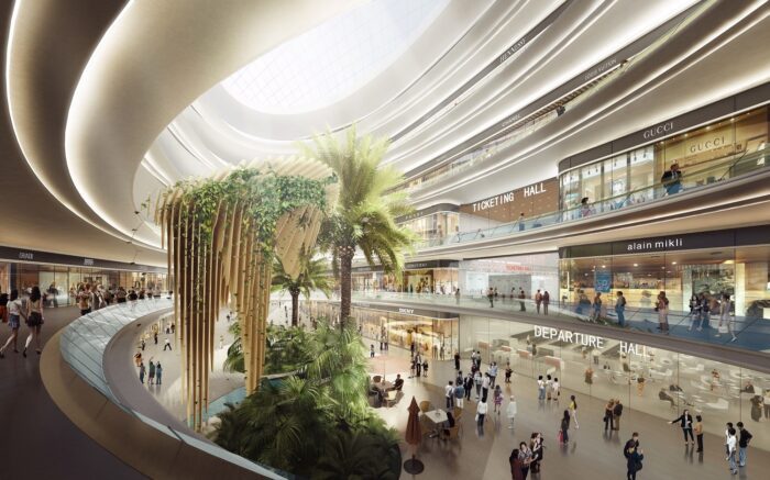 Sanya Integrated Commercial and Transportation Hub Sanya China designed by Aedas (11)