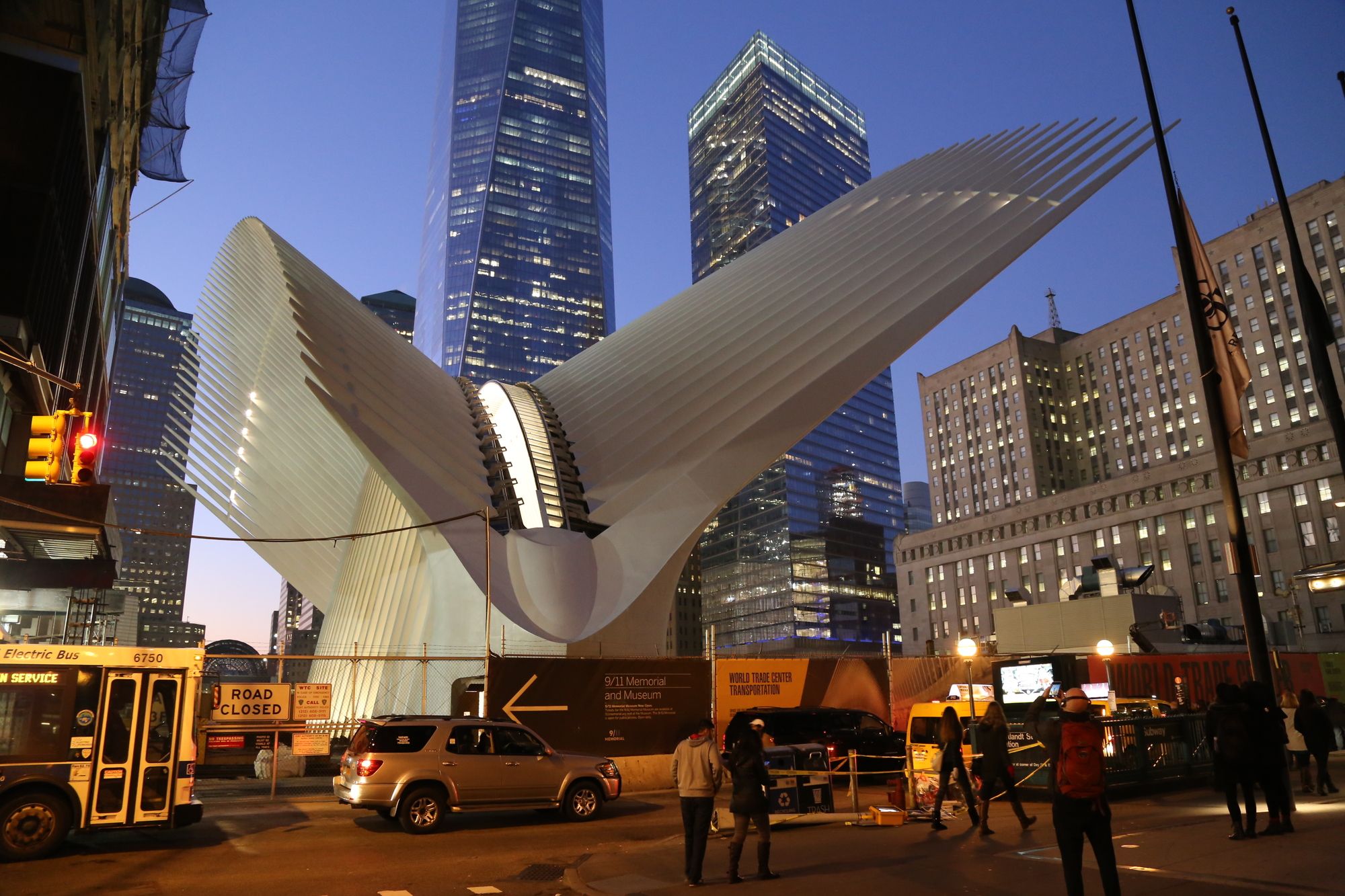 sensor jeg er syg kvarter Oculus NYC' World Trade Center Transportation Hub | Santiago Calatrava -  Arch2O.com